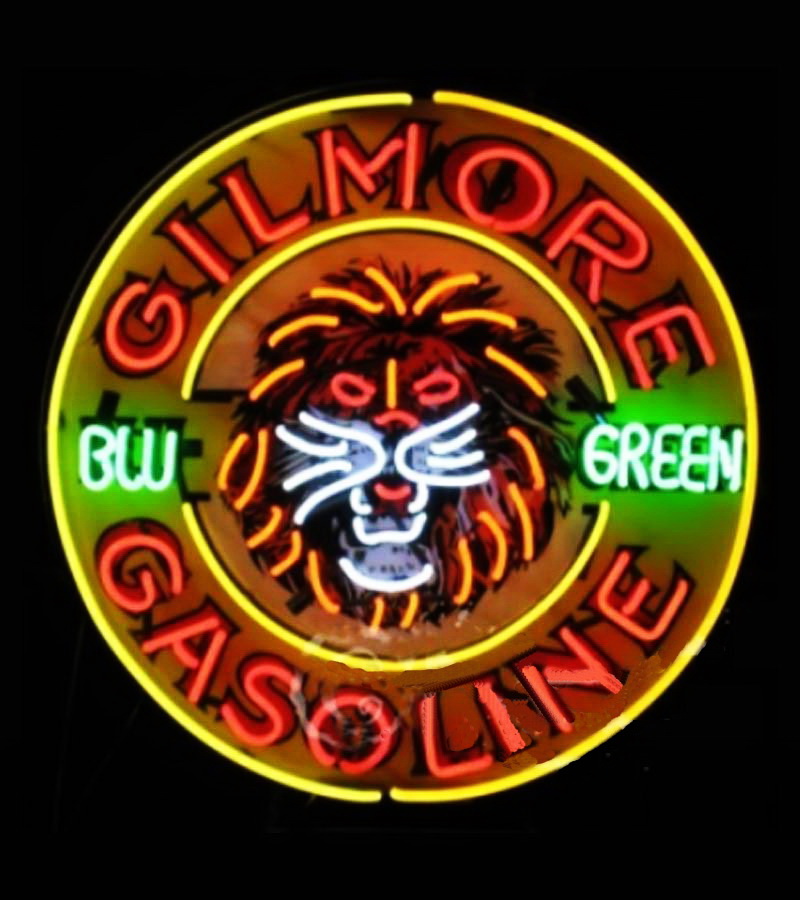 Gilmore Gasoline Neon Sign